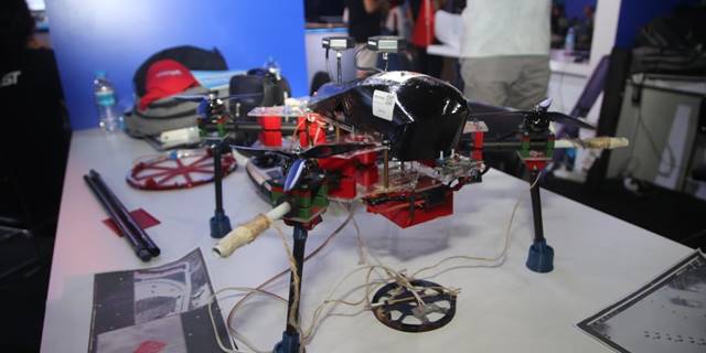 Öğrenciler mayın tespit eden drone tasarladı