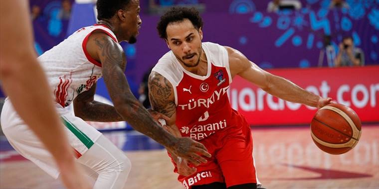 A Milli Basketbol Takımı, Avrupa Şampiyonası'nda 2'de 2 yaptı