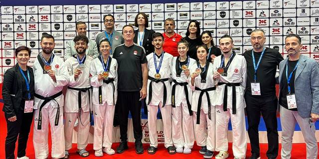 Dünya Para Tekvando Grand Prix müsabakalarında milli sporculardan 3'ü altın 7 madalya
