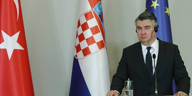 Hırvatistan Cumhurbaşkanı Milanovic: Türkiye, Hırvatistan'ın zor zamanlarında gösterdiği destekle her zaman yanında oldu