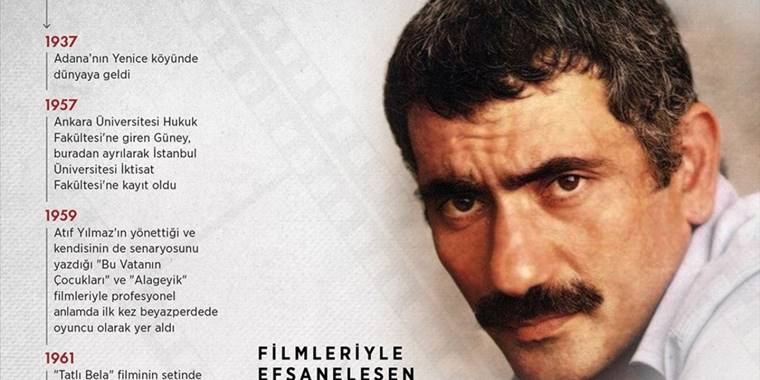 Türk sinemasının 'Çirkin Kral'ı Yılmaz Güney