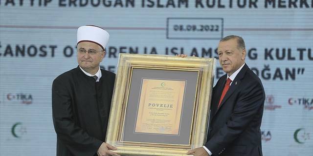 Sisak'ta açılan İslam Kültür Merkezi, Cumhurbaşkanı Recep Tayyip Erdoğan'ın adıyla anılacak