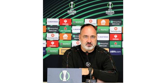 Demir Grup Sivasspor-Slavia Prag maçının ardından