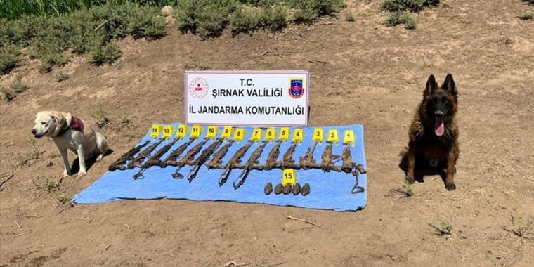 Eren Abluka-17 Operasyonu bölgesinde silah ve mühimmat ele geçirildi