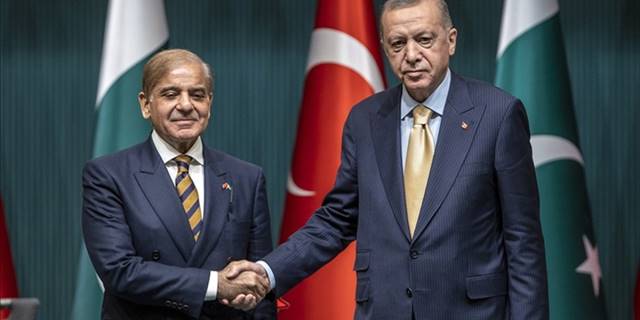 Erdoğan, Pakistan Başbakanı Şerif ile görüştü
