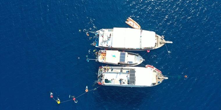 Su altında sezon finali, Serbest Dalış Dünya Şampiyonası'yla Kaş'ta yapılacak