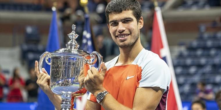 Carlos Alcaraz, adını tenis tarihine yazdırdı