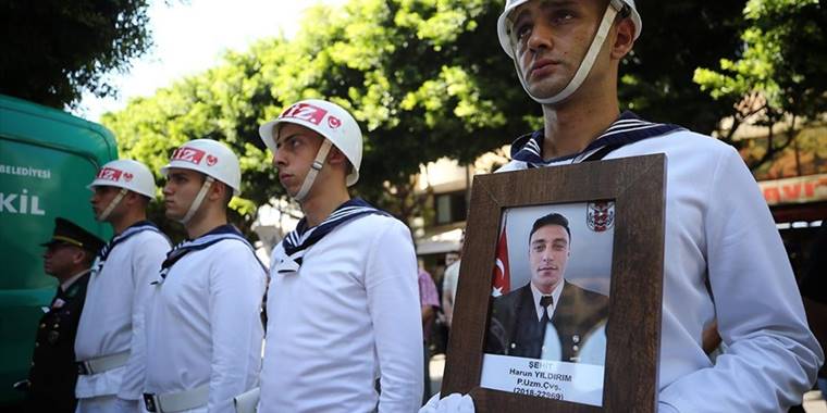 Şehit Uzman Çavuş Harun Yıldırım son yolculuğuna uğurlandı