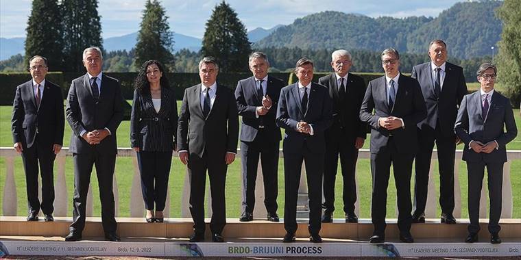 Batı Balkan liderleri Brdo-Brijuni Süreci kapsamında bir araya geldi