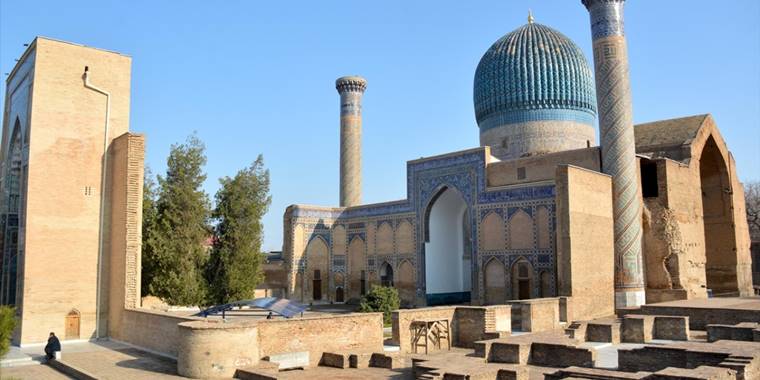 Özbekistan'ın tarihi Semerkant şehri ŞİÖ ülkeleri liderlerini ağırlamaya hazırlanıyor