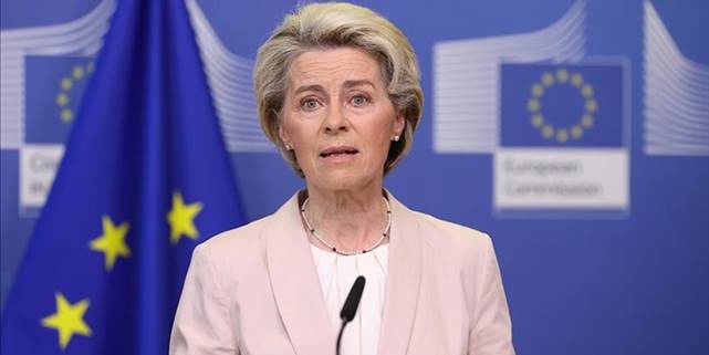 AB Komisyonu Başkanı Leyen: Düşük maliyetle elektrik üreten şirketlerin gelirlerine tavan getirilmesini teklif ediyoruz