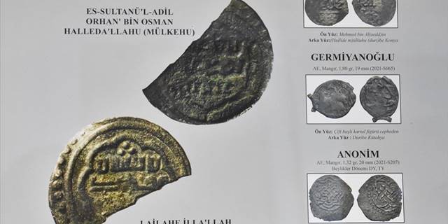 Osmanlı'nın ilk fethettiği kalede Orhan Gazi'nin sikkesi bulundu