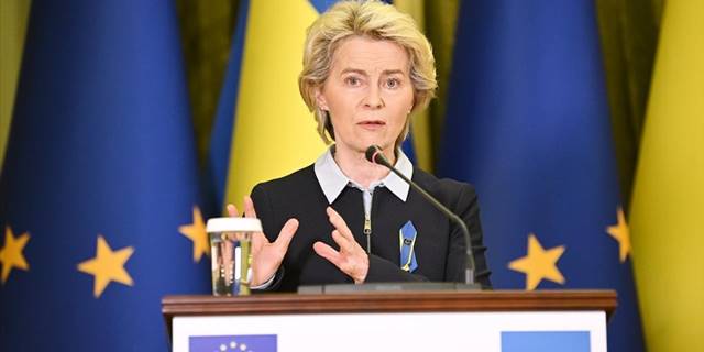 AB Komisyonu Başkanı von der Leyen Ukrayna'da