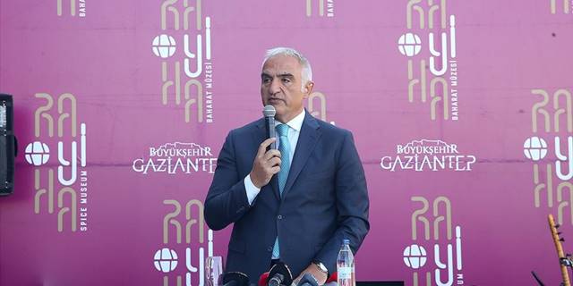 Kültür ve Turizm Bakanı Ersoy, Gaziantep'te Rayiha Baharat Müzesi'ni açtı