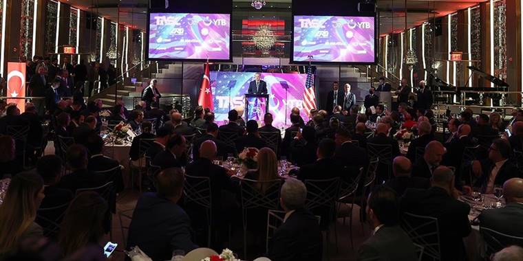 TASC, Cumhurbaşkanı Erdoğan ile ABD Türk toplumunu New York'ta bir araya getirdi