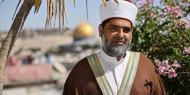 İsrail güçleri Mescid-i Aksa Vakfı Müdürü'nü gözaltına aldı