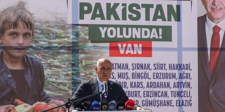 Bakan Kirişci: 'Pakistanlı kardeşlerimizin yanındayız'