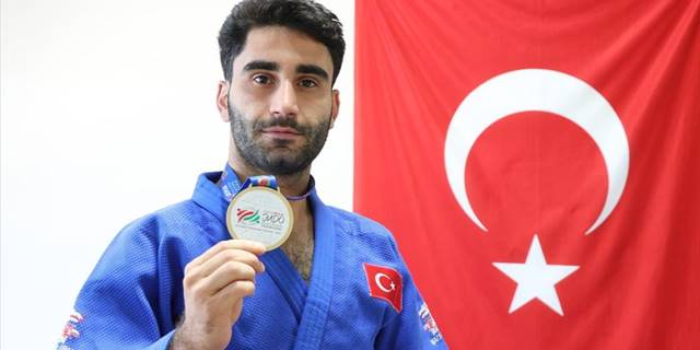 Avrupa şampiyonu görme engelli milli judocu Abdurrahim Özalp hedef büyüttü