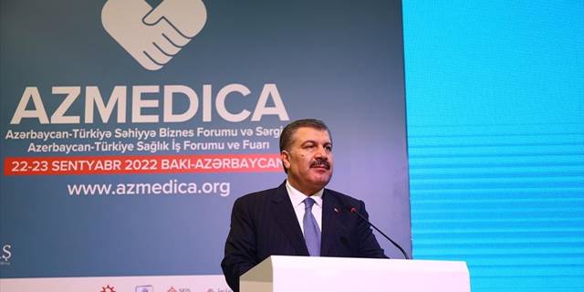 Bakü'de Türkiye-Azerbaycan Sağlık İş Forumu ve Fuarı başladı