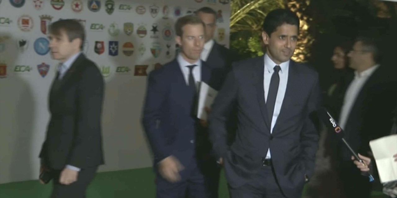 Avrupa Kulüpler Birliği üye temsilcileri, genel kurul toplantısından sonra yemekte buluştu