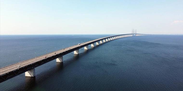 Öresund Köprüsü'nün ışıkları enerji tasarrufu için kapatılacak