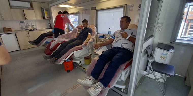 Beypazarı'nda kan bağışı kampanyası düzenlendi