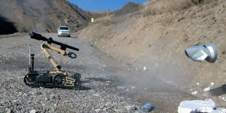 Türk bomba imha robotlarına Afrika görevi