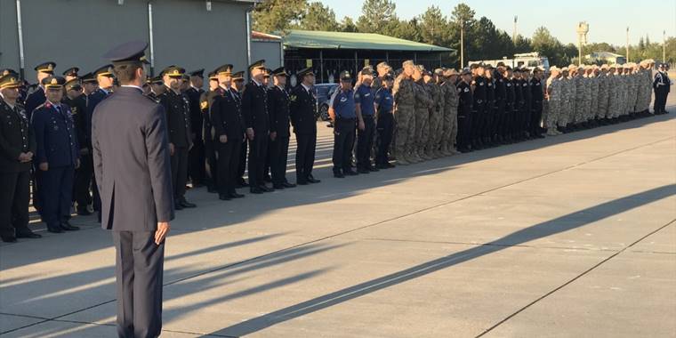 Rize'de trafik kazasında şehit olan uzman çavuşun cenazesi Kayseri'ye getirildi