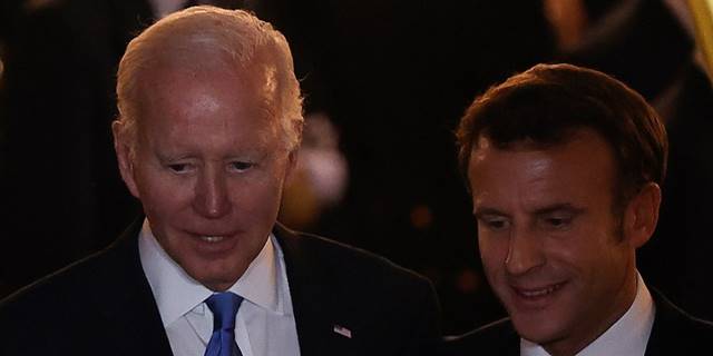 Biden, 1 Aralık'ta Macron'u Beyaz Saray'da ağırlayacak