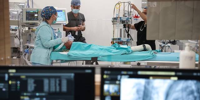 Hasta minik kalpler için 7/24 diken üstündeler