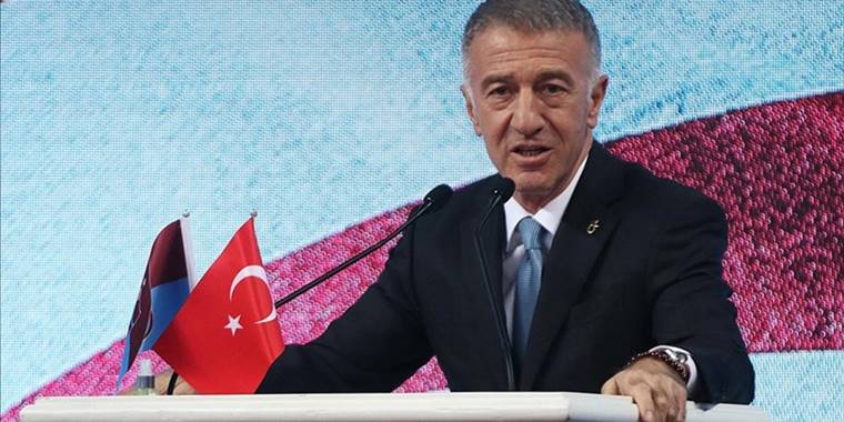 Trabzonspor Kulübü Başkanı Ağaoğlu'ndan sponsorluk açıklaması