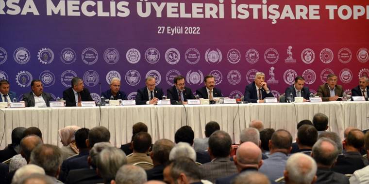 TOBB Başkanı Hisarcıklıoğlu, Konya'da istişare toplantısında konuştu:
