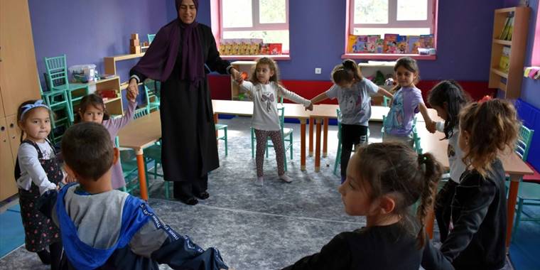 Kırıkkale'de atıl köy okulları "Köy Yaşam Merkezi Projesi" ile hayat buldu