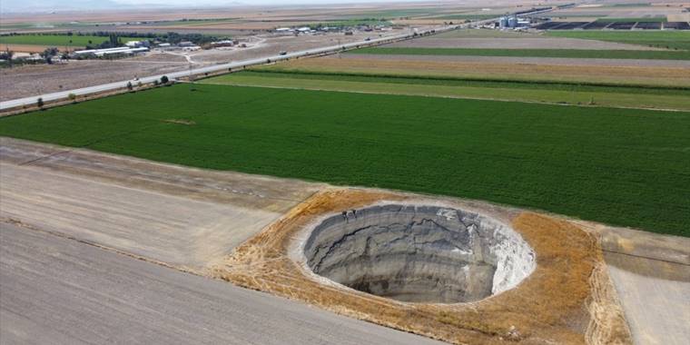 Konya Ovası'nda sadece bu yıl 16 obruk oluştu