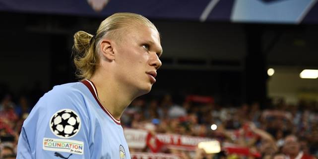 Rekortmen Haaland, Premier Lig'de ilk derbisine çıkacak