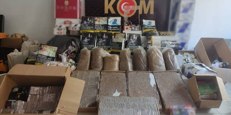Konya'da 3 bin 503 paket kaçak sigara ele geçirildi
