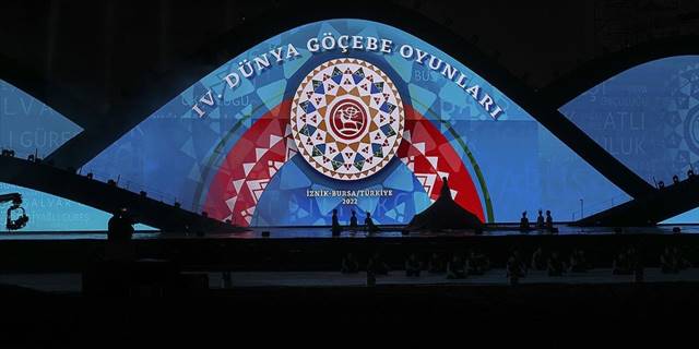 4. Dünya Göçebe Oyunları'nın resmi açılış töreni yapıldı