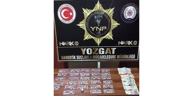 Yozgat'ta uyuşturucu operasyonunda 2 zanlı tutuklandı