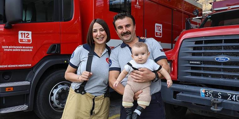 'Alev savaşçısı' çiftler mesleğin zorluklarını birlikte aşıyor