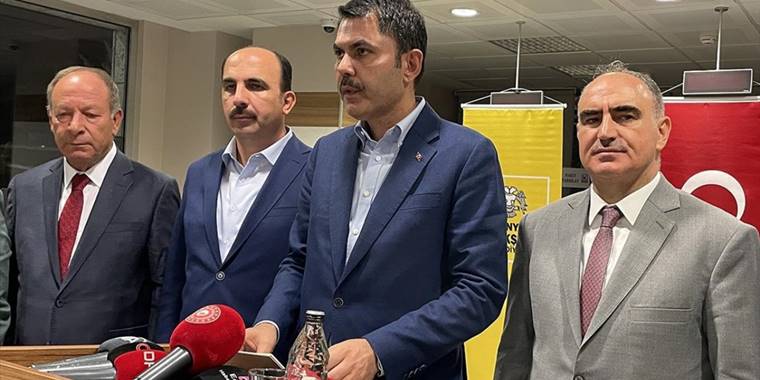 Çevre, Şehircilik ve İklim Değişikliği Bakanı Kurum: 25 Ekim'de aynı anda 5 bin konutun temeli atılıyor