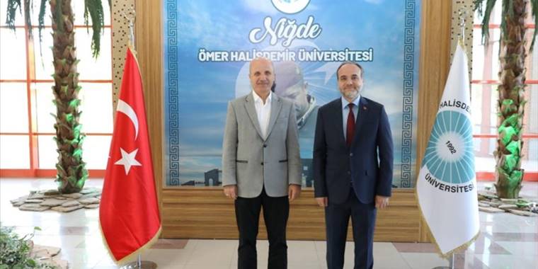 YÖK Başkanı Özvar, Niğde Ömer Halisdemir Üniversitesini ziyaret etti