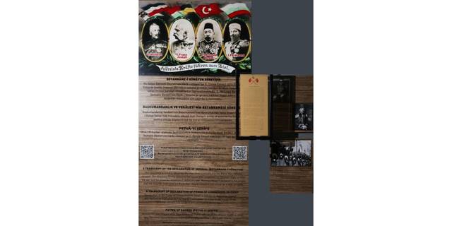 Kayseri'de 1914 yılına ait belge Milli Mücadele Müzesi'nde sergilenmeye başlandı