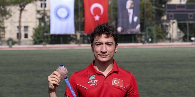 Genç milli modern pentatloncu Furkan'ın yeni hedefi Avrupa ve dünya şampiyonluğu