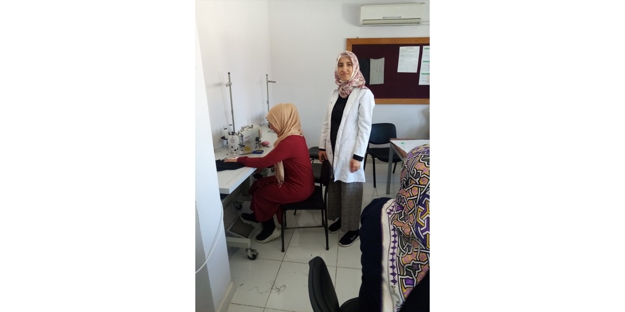 Ulaş'ta giysi üretim kursu açıldı