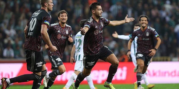 Beşiktaş deplasmanda tek golle kazandı