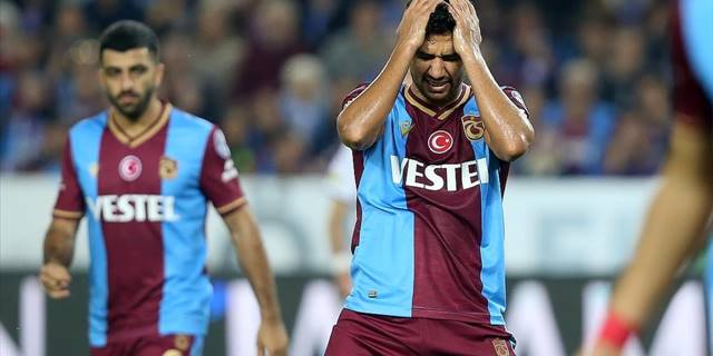 Trabzonspor, Avrupa dönüşlerinde yara aldı