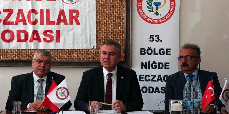 TEB Başkanı Üney Niğde'de eczacılarla buluştu: