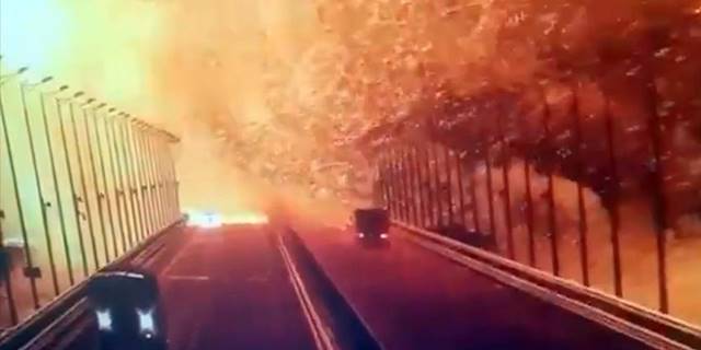 Rusya'da Kerç Köprüsü'ndeki patlamayla ilgili 8 kişi gözaltına alındı