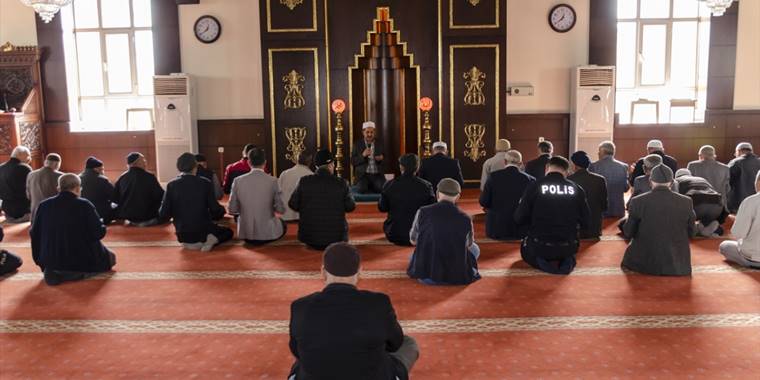 Kahramankazan'da şehit polis memuru Muhammet Uz için mevlit okutuldu