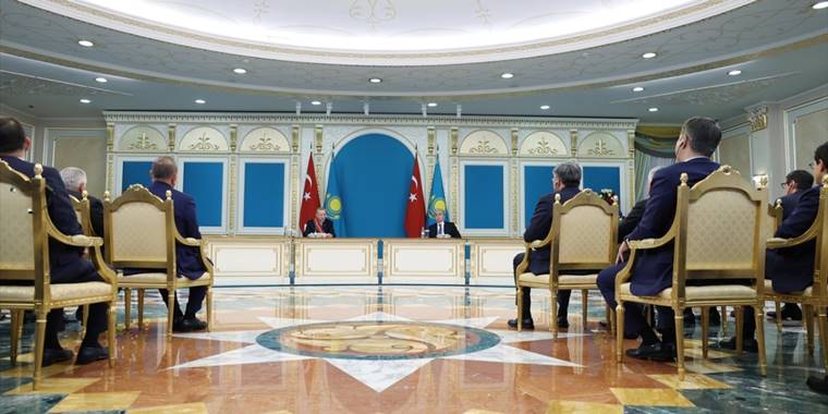 Türkiye ile Kazakistan arasında 6 anlaşma imzalandı